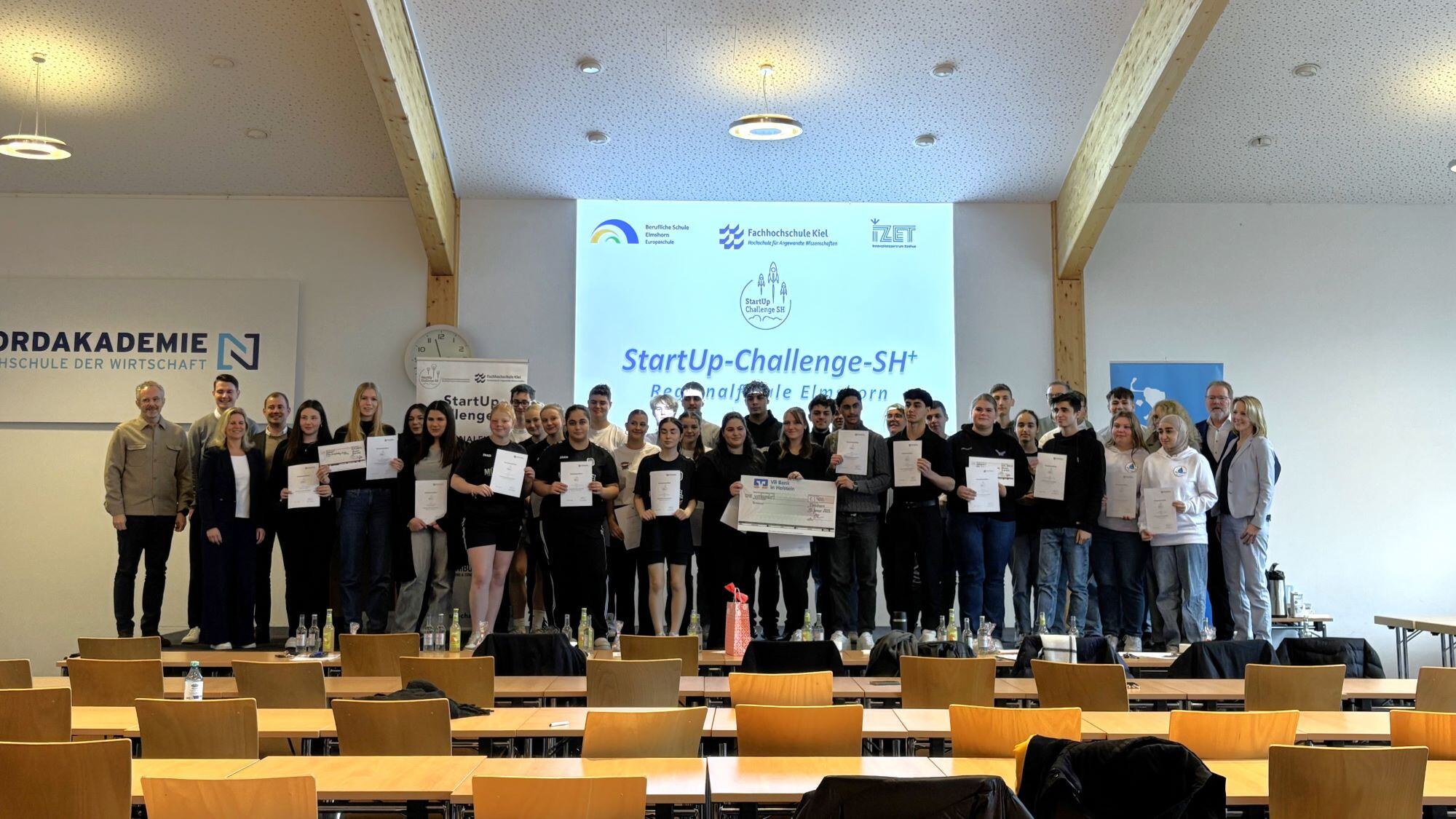 Regionalfinale der Start-Up-Challenge SH am Campus der NORDAKADEMIE